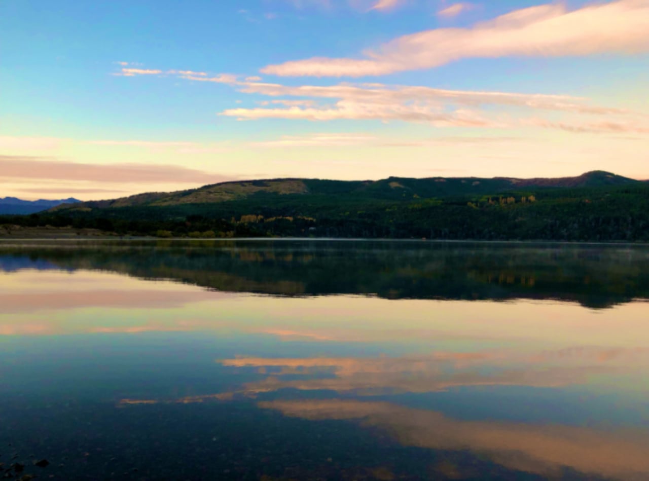 Lago Lolog en Neuquén.