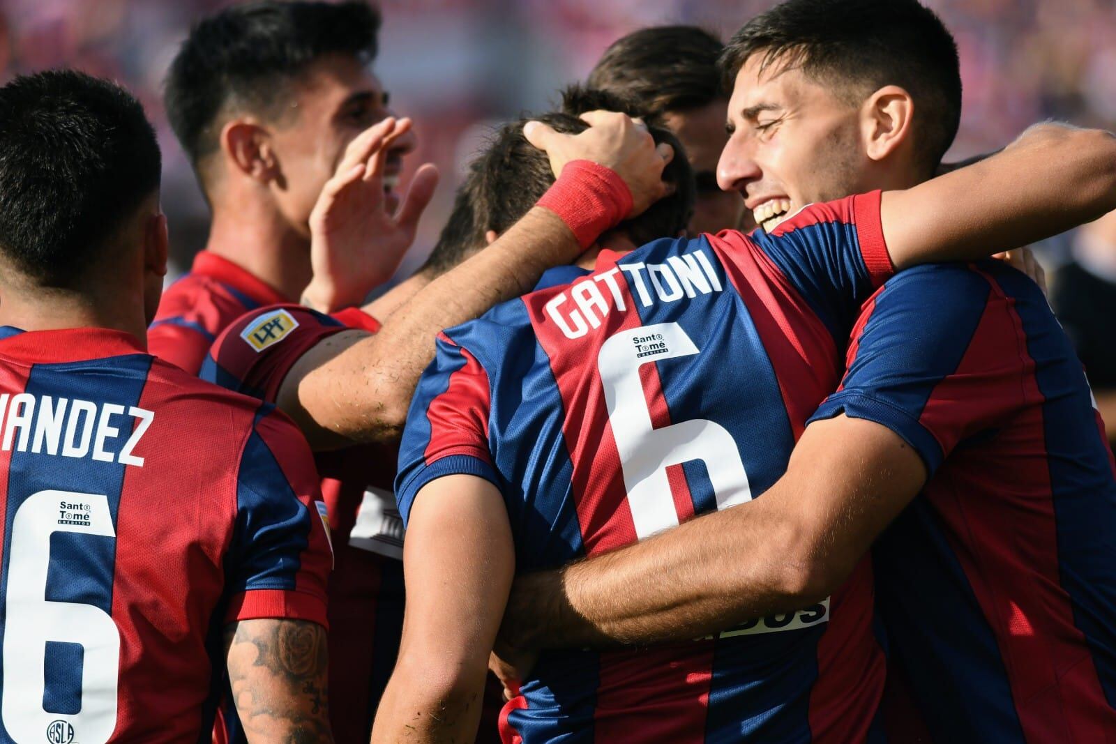 San Lorenzo le ganó a Unión en Santa Fe por la Copa de la Liga Profesional. (Prensa San Lorenzo)