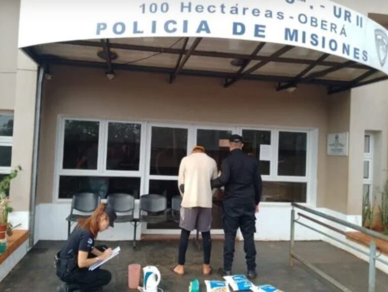 Detienen a “Diablo” en Oberá: lo acusan de robo.