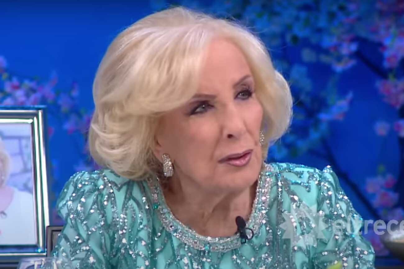 Mirtha Legrand expresó su preocupación. Foto: Web.