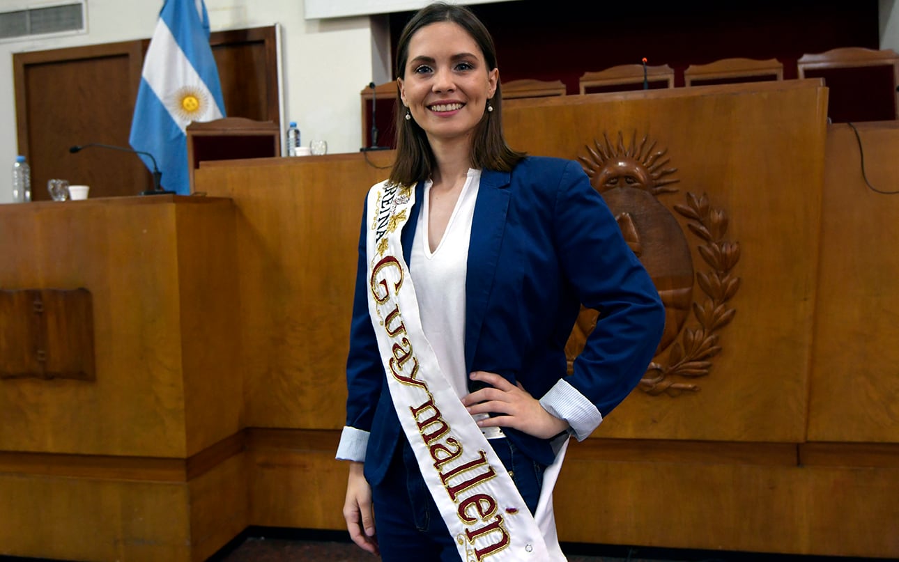 La Suprema Corte de Justicia de la provincia de Mendoza llevó a cabo una audiencia pública no vinculante en el marco de la causa judicial que se inició a raíz de la eliminación de la elección de la reina de la Vendimia de Guaymallén dispuesta por una ordenanza municipal.
Reina Julieta Lonigro
Foto: Orlando Pelichotti 