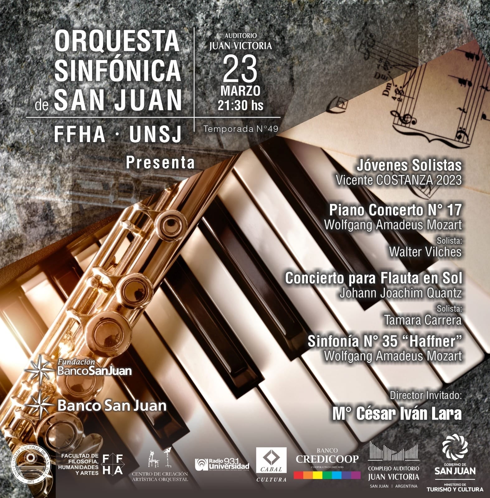 Presentación de la Orquesta Sinfónica de San Juan.