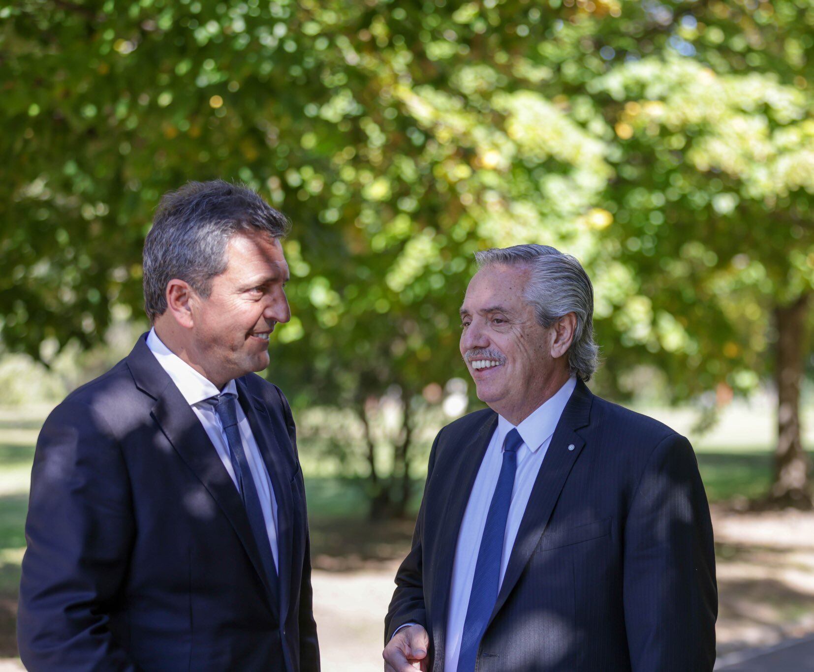 Sergio Massa se reunió con Alberto Fernández en medio de rumores de salidas.