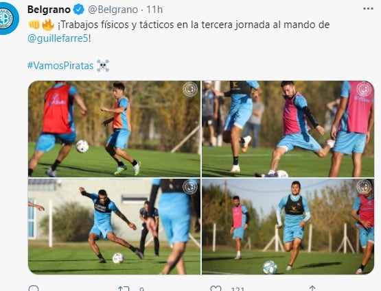 El Guille Farré dirigirá su primera práctica de fútbol este sábado.