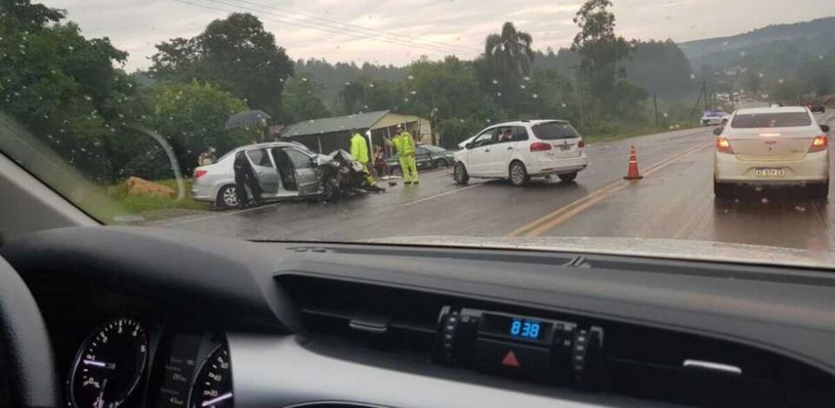 Accidente sobre el Piray Guazú dejó tres heridos