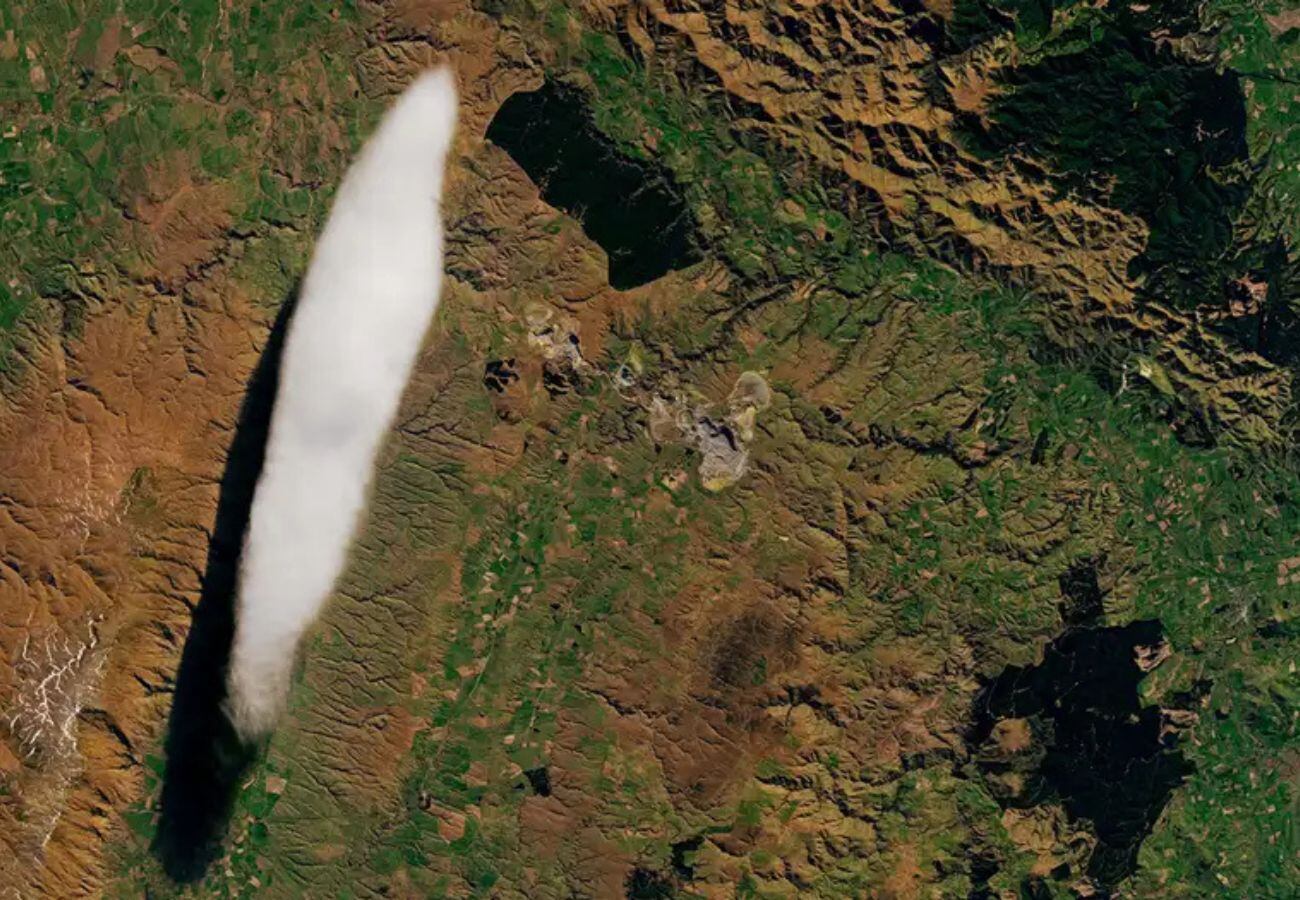 Una nube que estudia la NASA y es la mascota de un país.