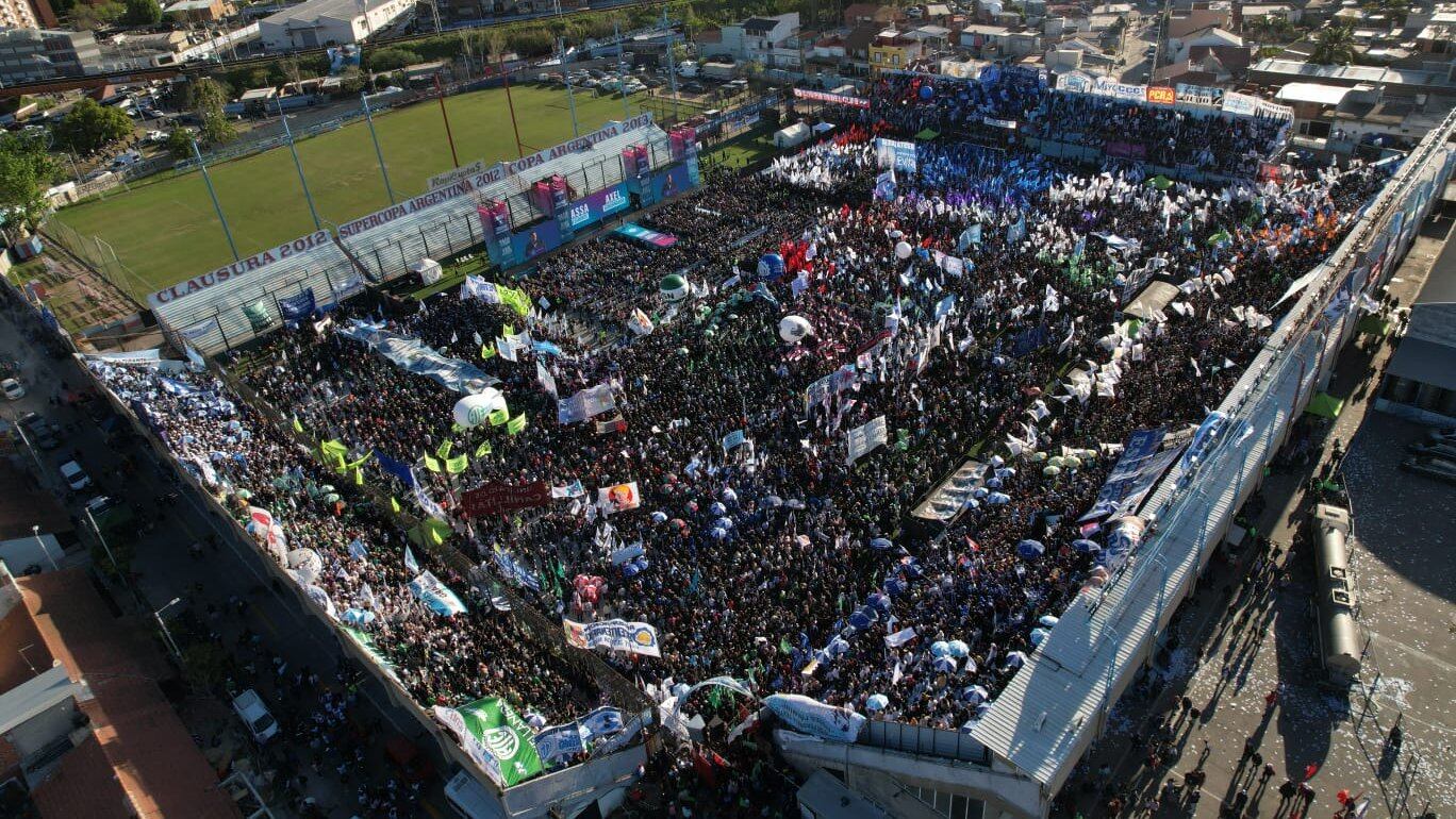 Acto por el Día de la Lealtad en Sarandí