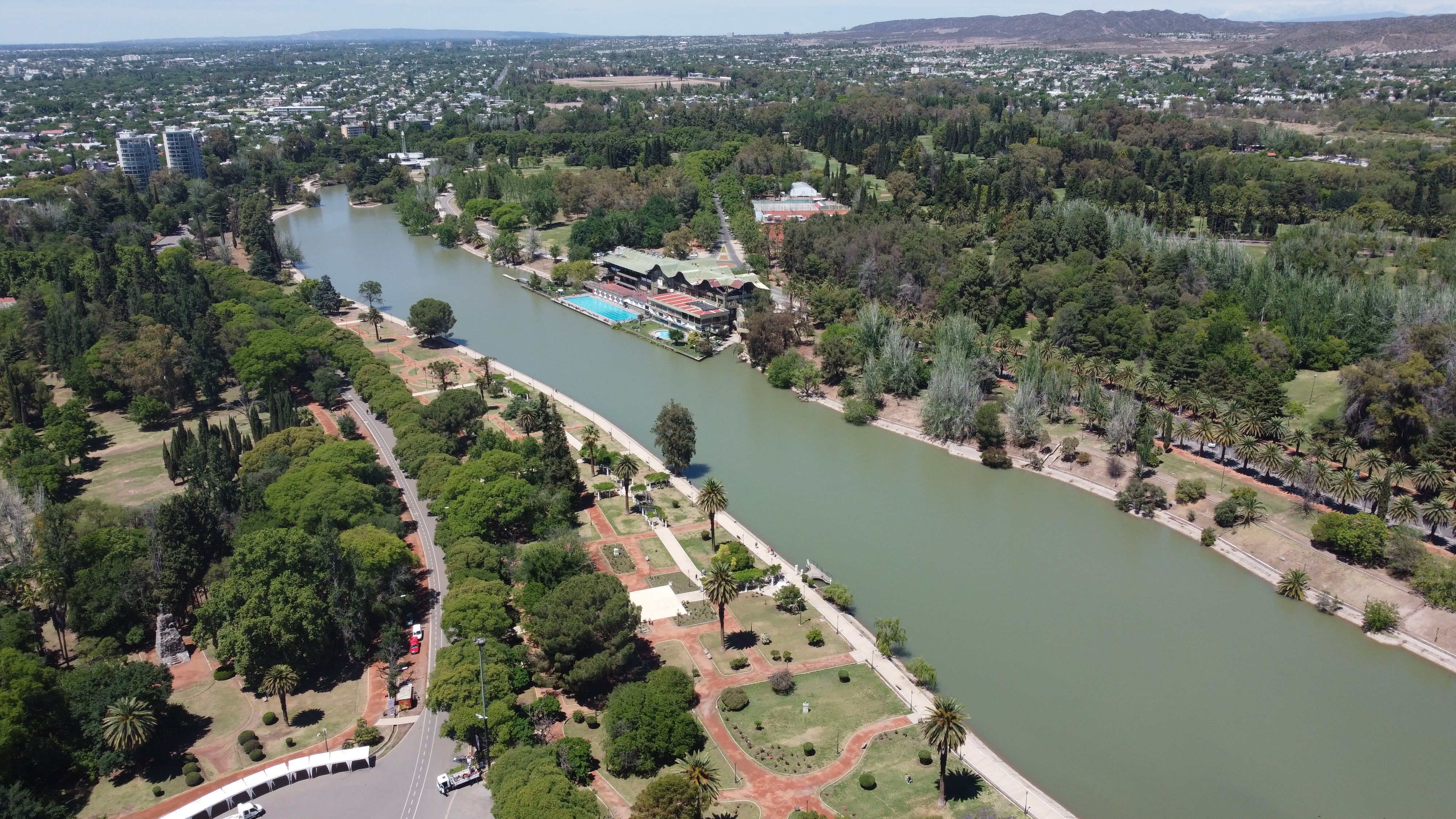 Vistas aereas de Dron del Parque San Martin por su Aniversario 125  