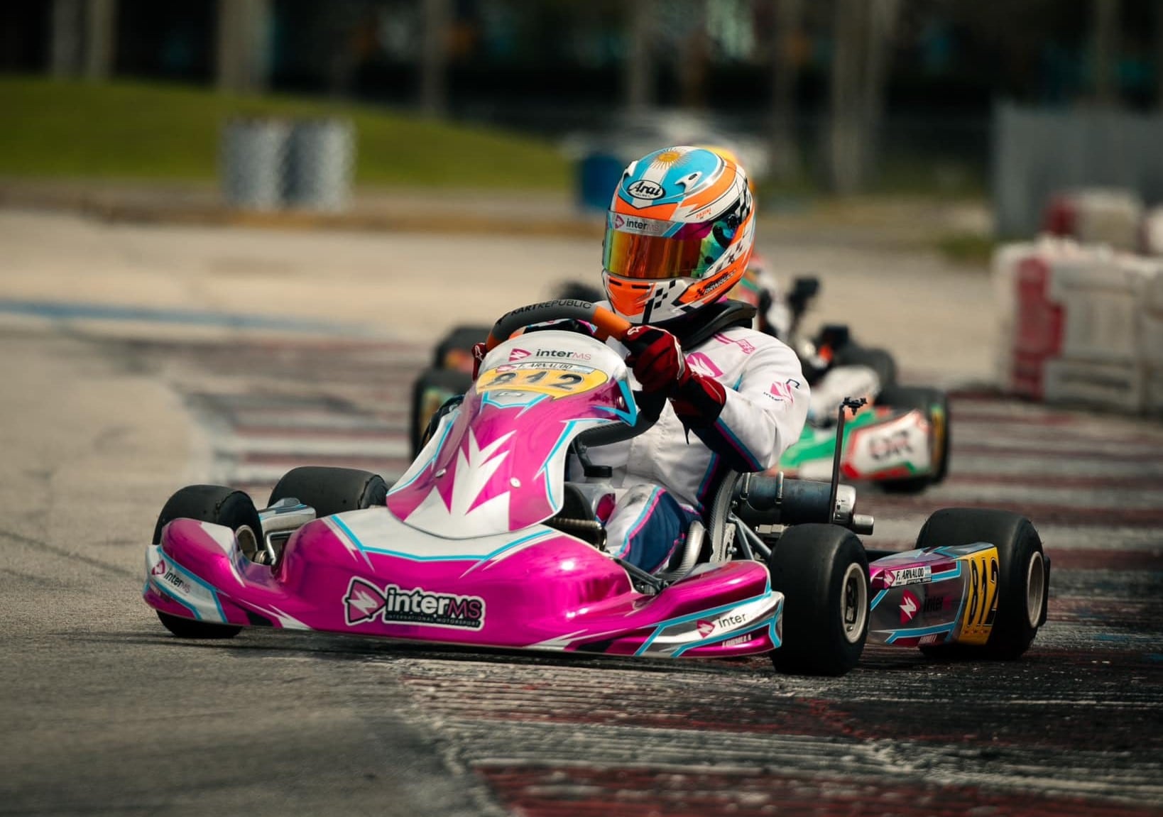 Fausto Arnaudo piloto karting Arroyito