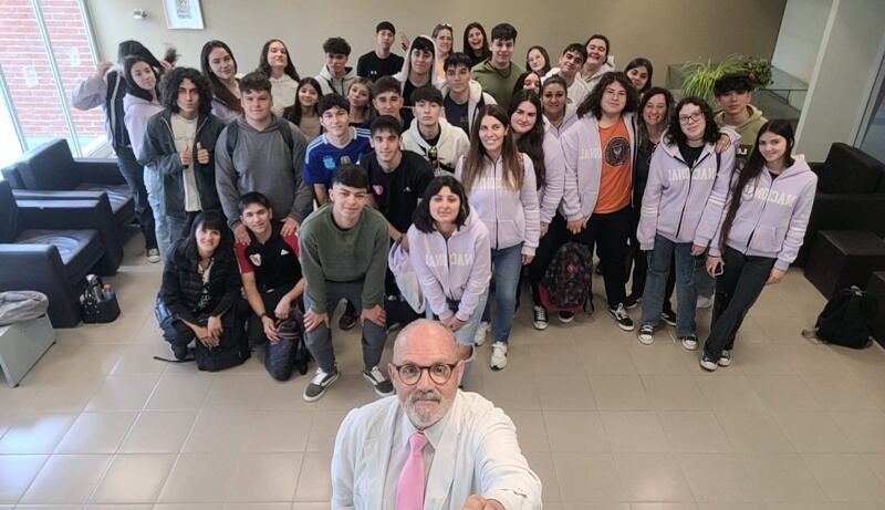 130 estudiantes de Adolfo Gonzales Chaves visitaron el Campus Universitario de Tandil