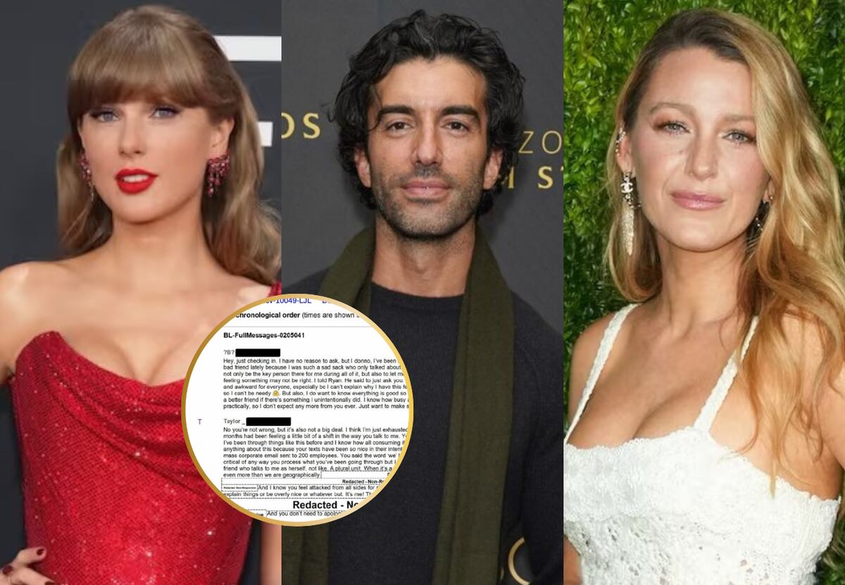 Los mensajes privados de Taylor Swift y Blake Lively que revelarían una estrategia clave contra Justin Baldoni