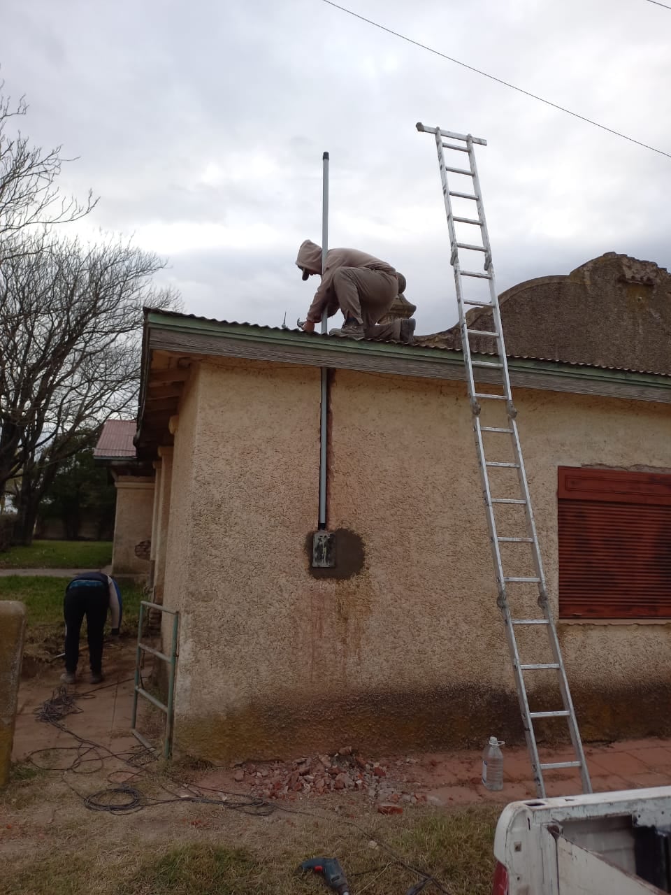 Diversos trabajos se están realizando en la localidad de San Mayol