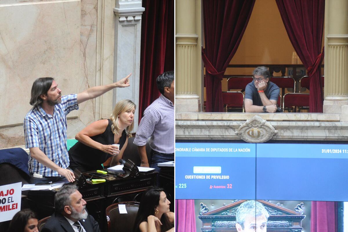 Tensión en Diputados: expulsaron del recinto a un hombre que insultó a Myriam Bregman