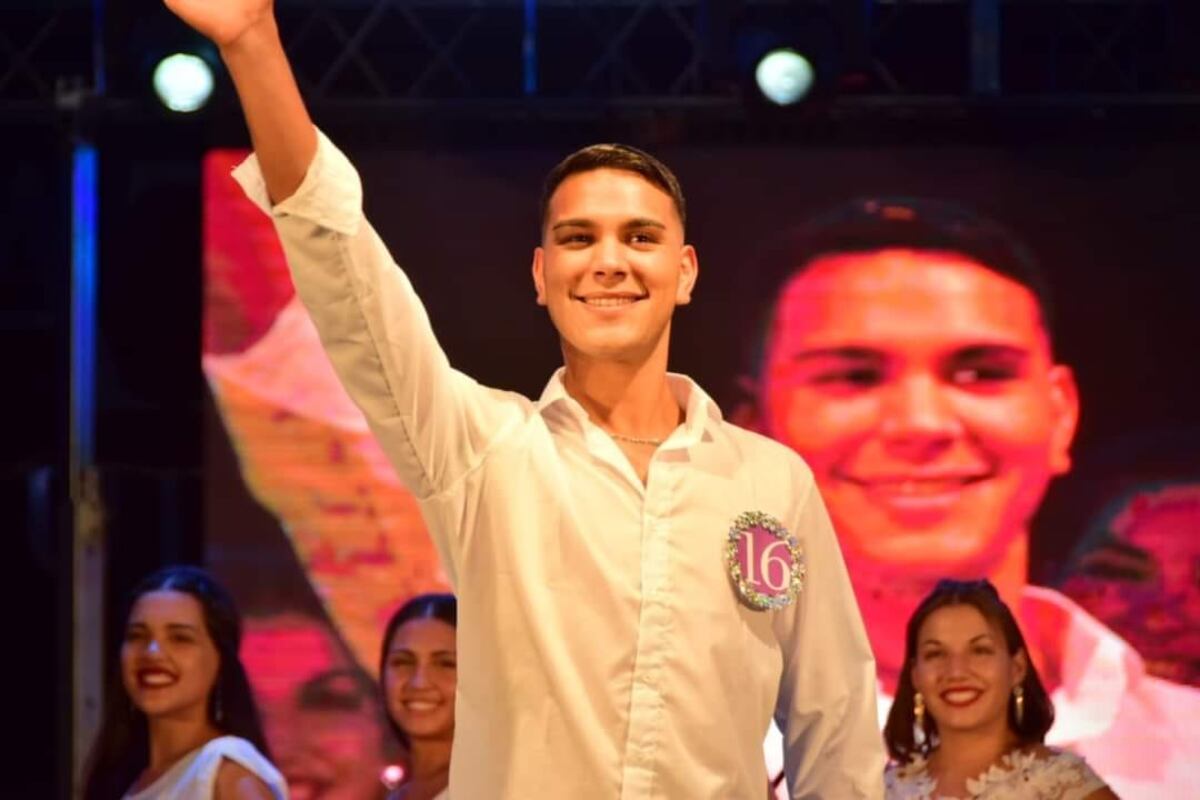 Por primera vez, Villa Dolores eligió a un representate masculino entre sus embajadores