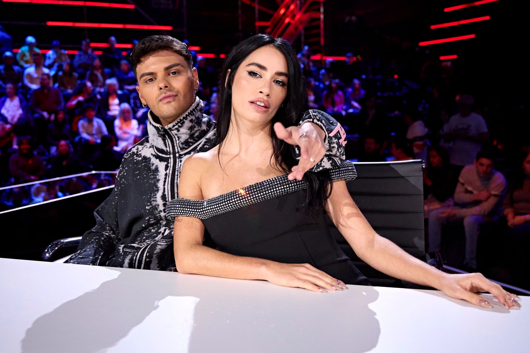 Abraham Mateo y Lali Espósito se volvieron a encontrar en Factor X