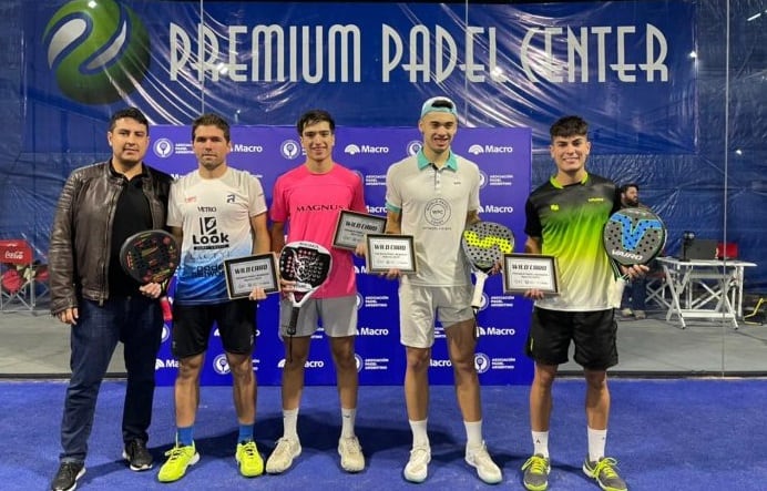 Leo Augsburger y Santiago Rolla ganaron la final 6-3 y 6-3 ante la dupla de Nicolás Egea y Baltazar Parra Heck.