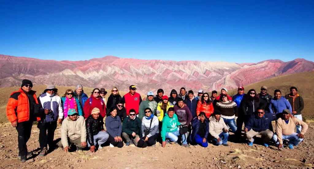 En el departamento Humahuaca uno de los puntos de mayor atractivo turístico es la imponente serranía del Hornocal.