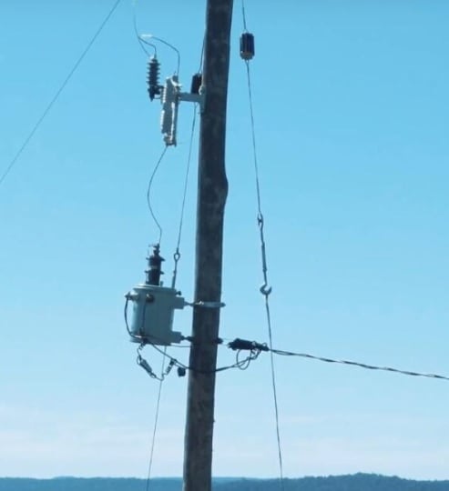 Finalizan obras eléctricas en San Vicente.