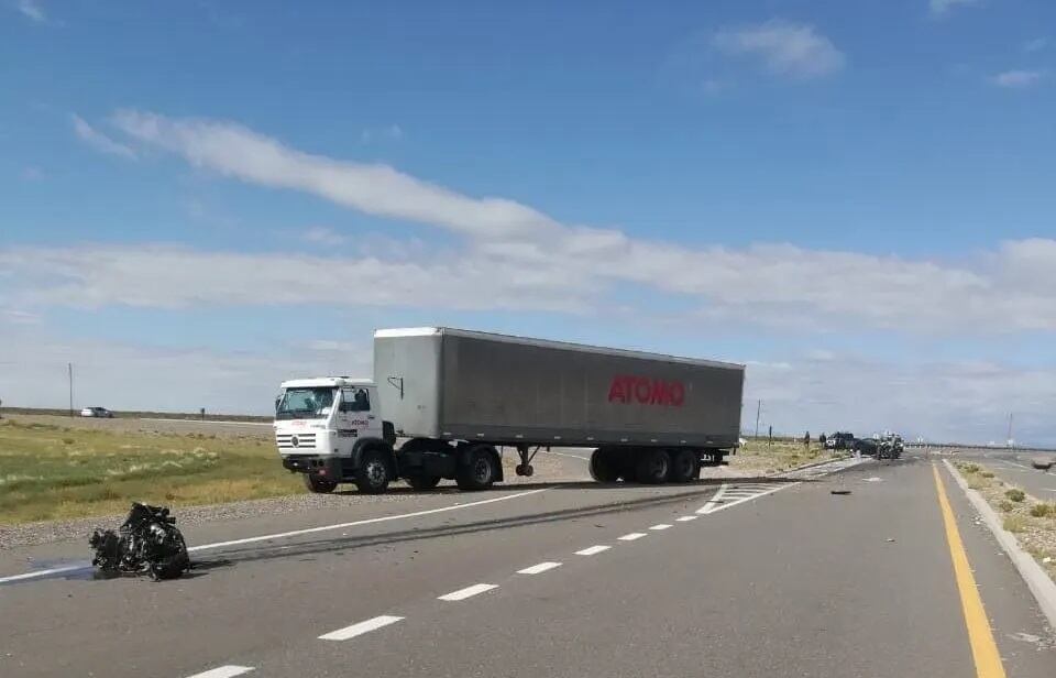 El choque se produjo en la ruta 40 y 144 el viernes por la mañana.