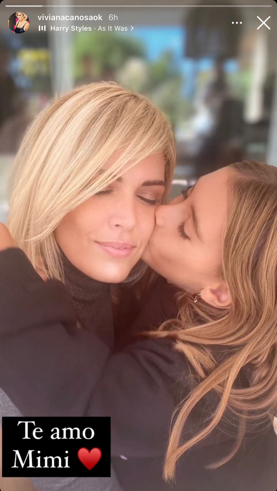 Viviana Canosa muestra su relación madre e hija en las redes.