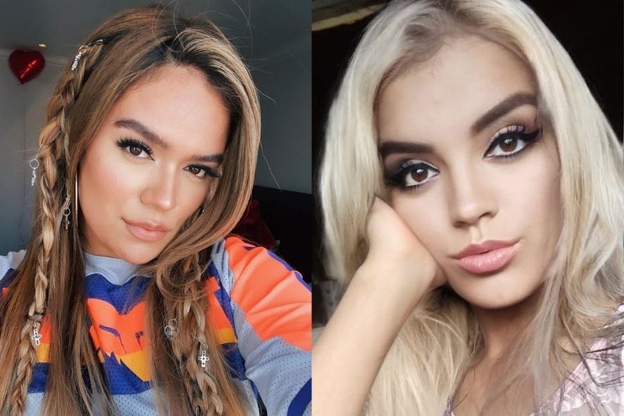 La doble de Karol G en TikTok.