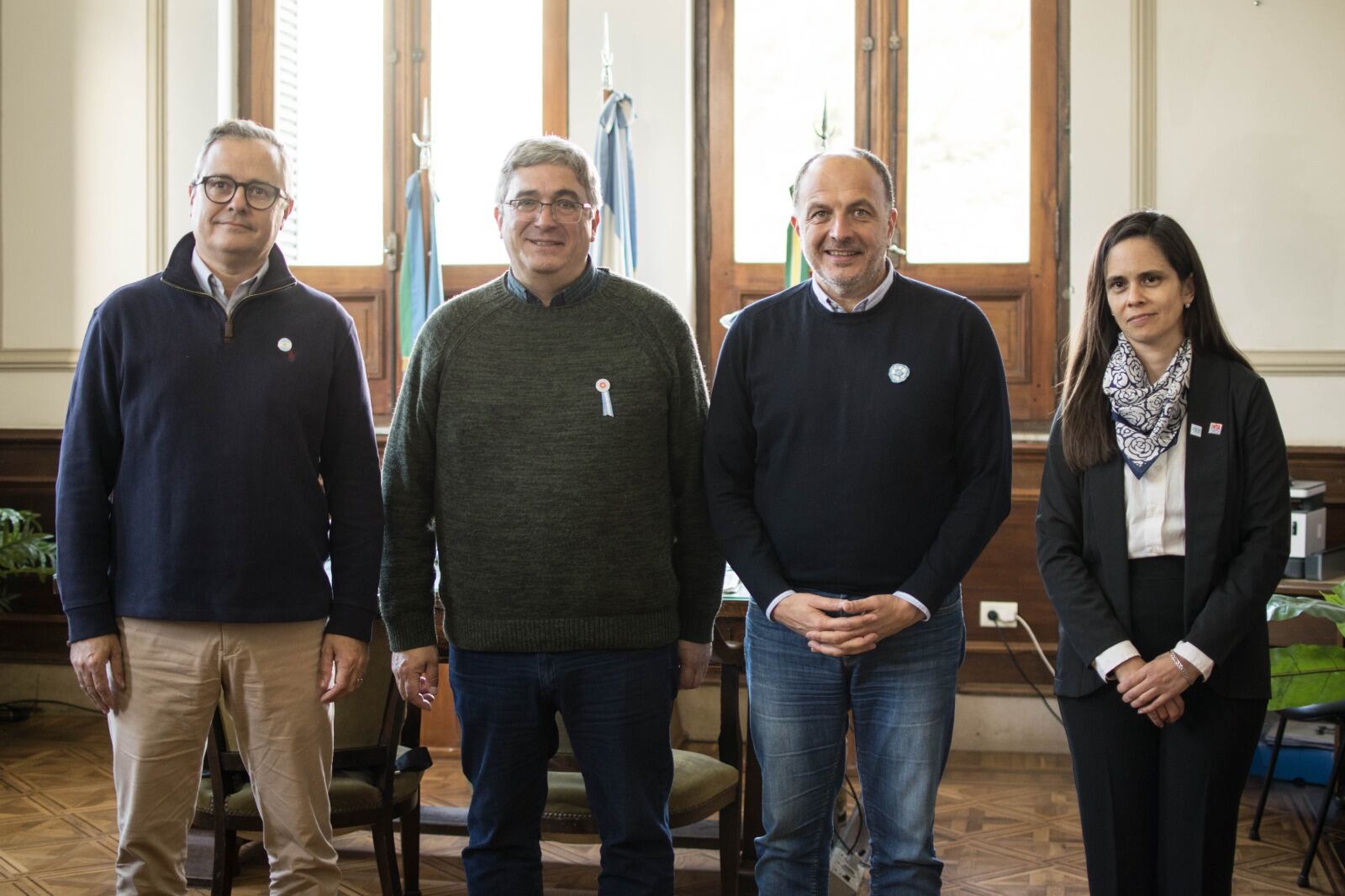 Javier Rodríguez, ministro de Desarrollo Agrario de la provincia, visitó Tres Arroyos