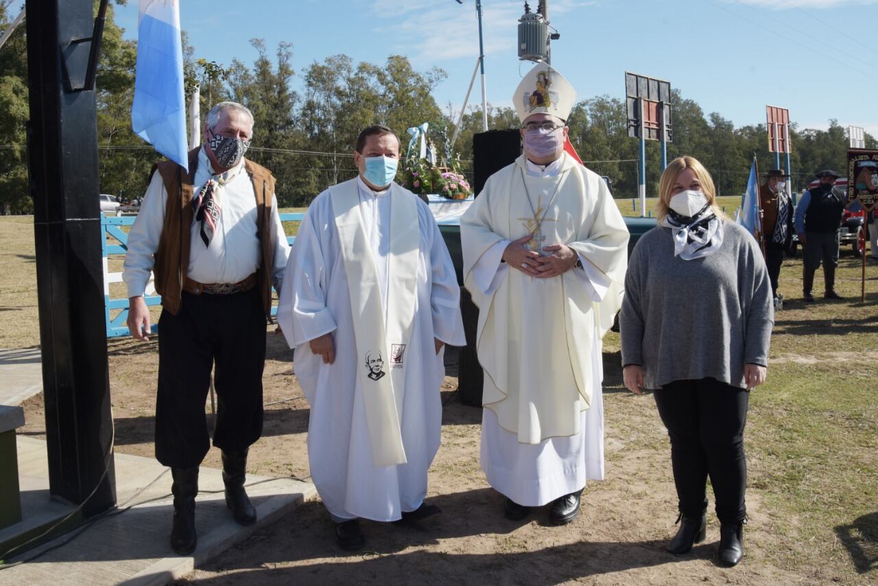 Nueva ermita de la Virgen del Luján en Arroyito