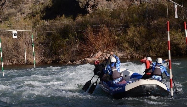 Cactus rafting.