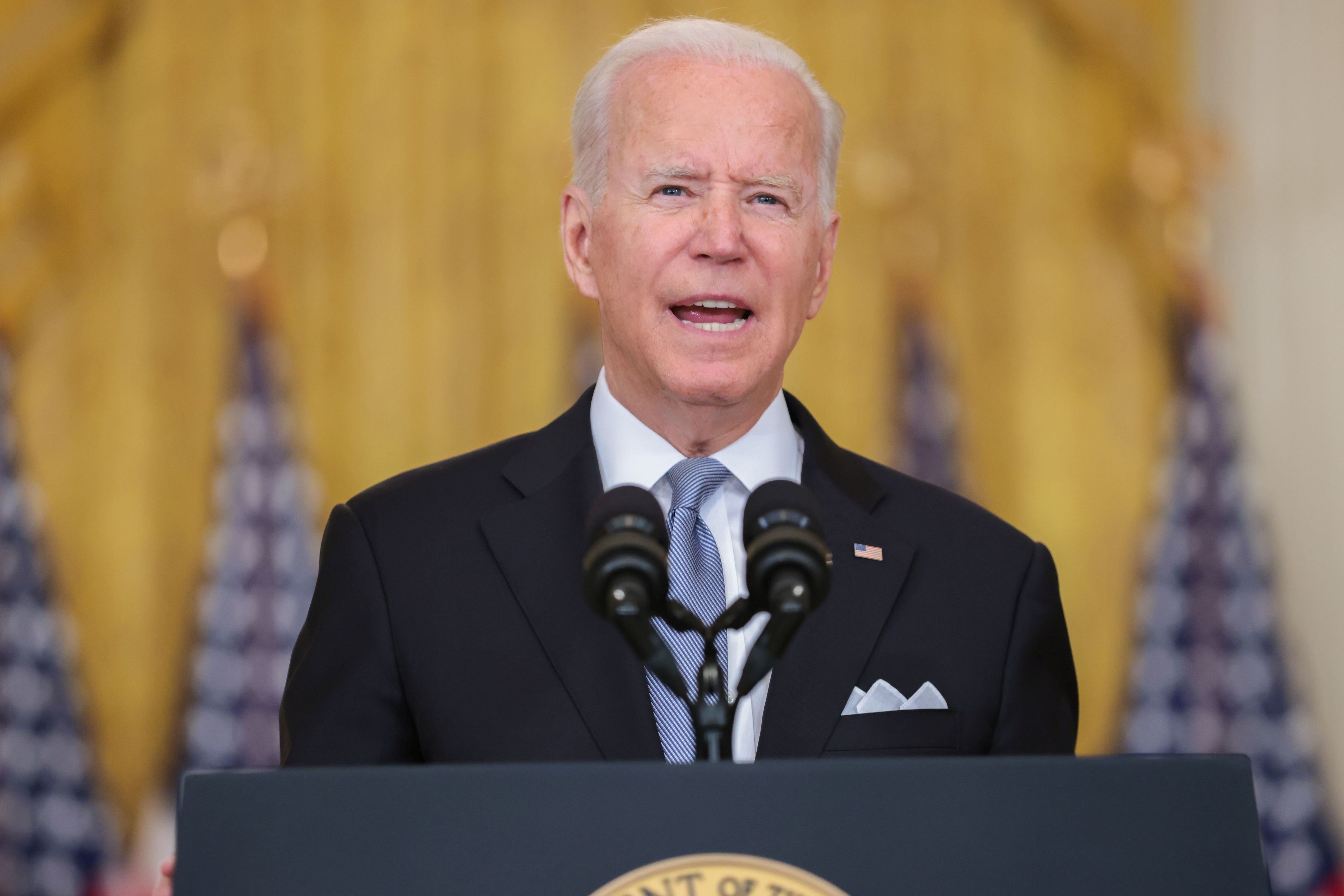 Joe Biden habló sobre la situación en Afganistán