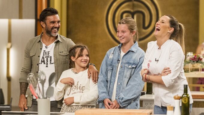 Fabián Cubero acompañó a Mica Viciconte en la final de MasterChef Celebrity 3