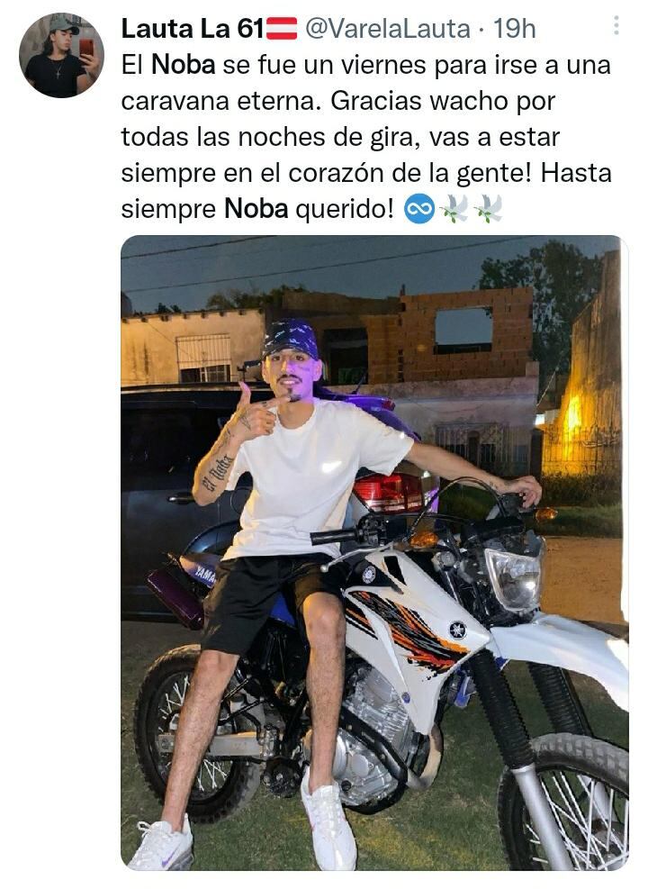 Las redes lloran a "El Noba"