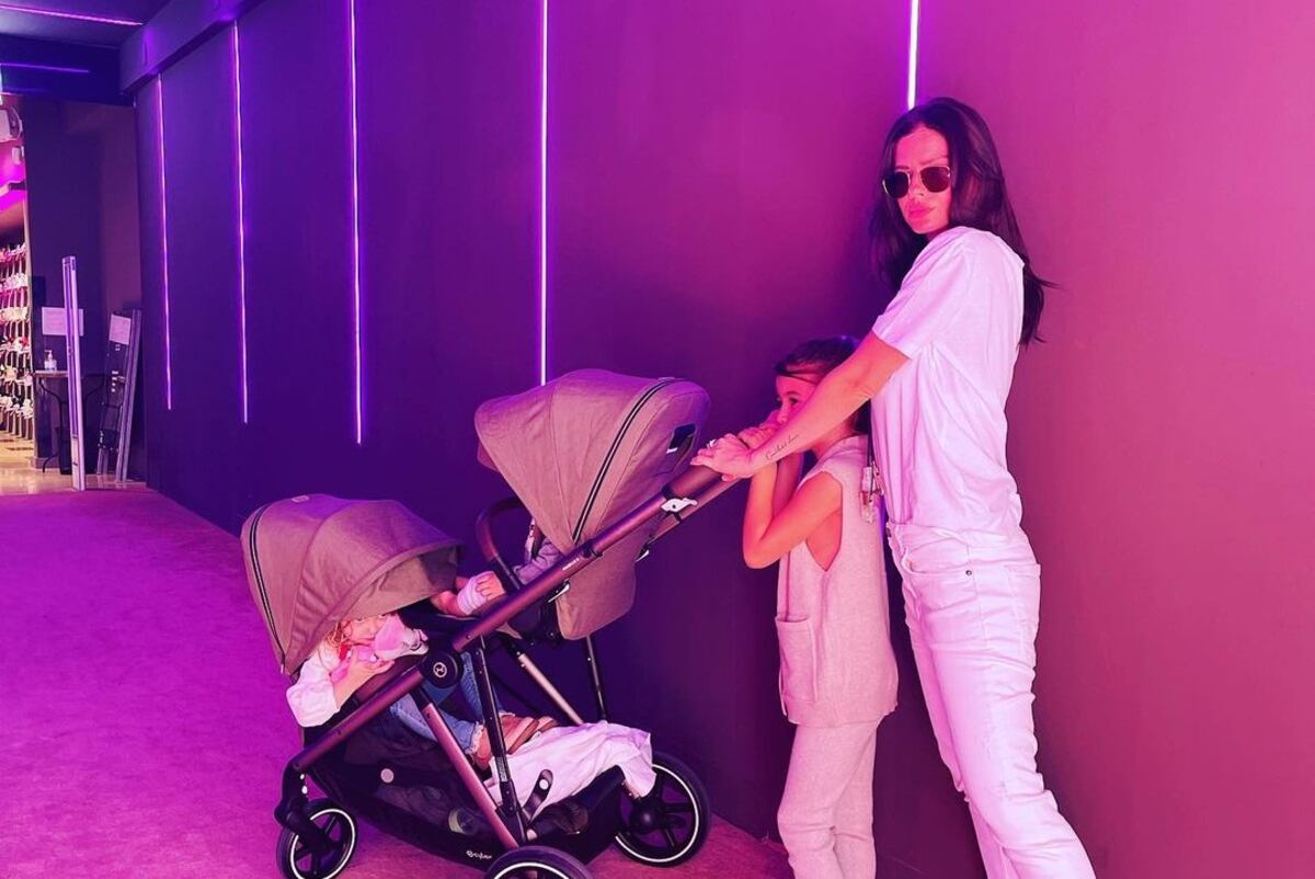 La China Suárez disfrutó de una tarde junto a sus hijos y enterneció a sus fans