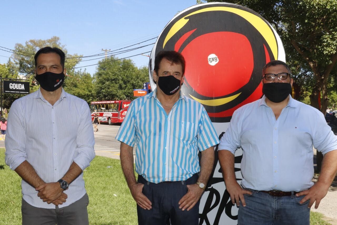 Organizadores de las pelees de boxeo de verano en Carlos Paz.