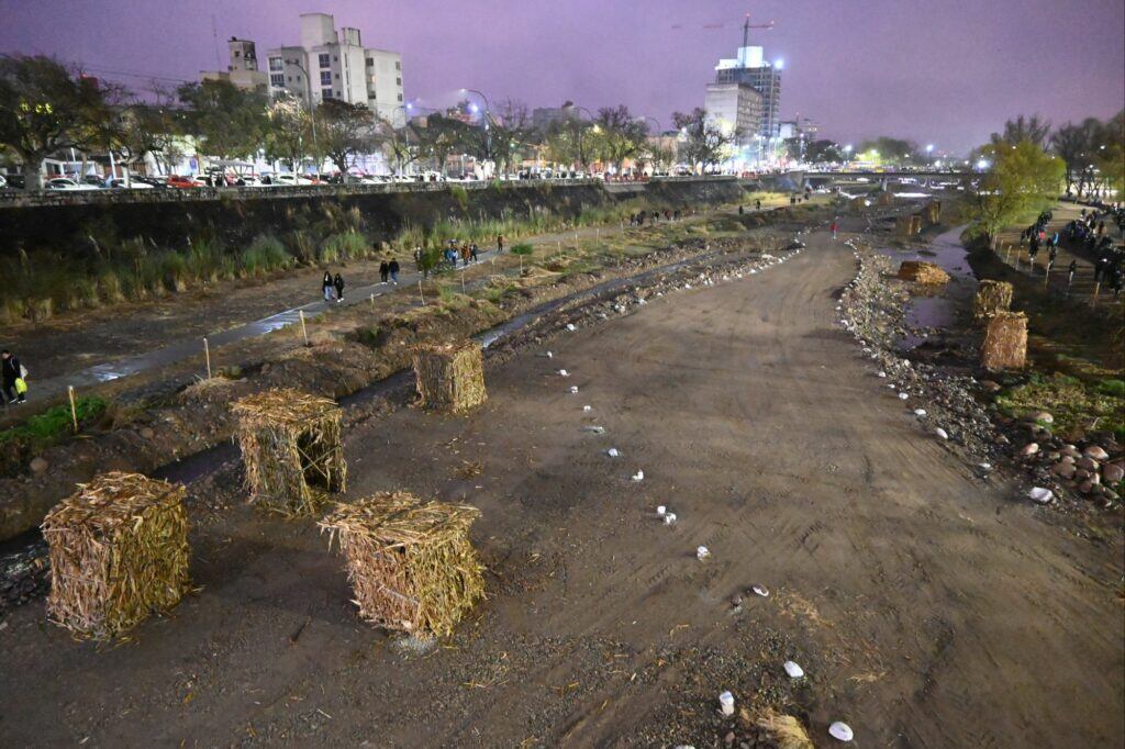 Diferentes organismos provinciales y municipales trabajaron en el acondicionamiento del Parque Xibi Xibi para la tradicional recreación del Éxodo Jujeño.