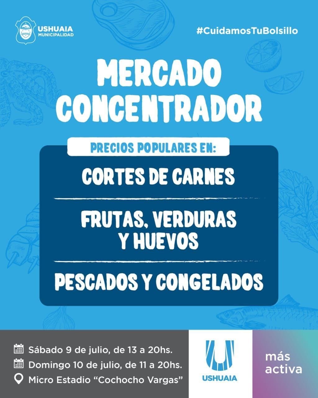 El Mercado Concentrador y la Expo Feria de economía social estarán en el Cochocho