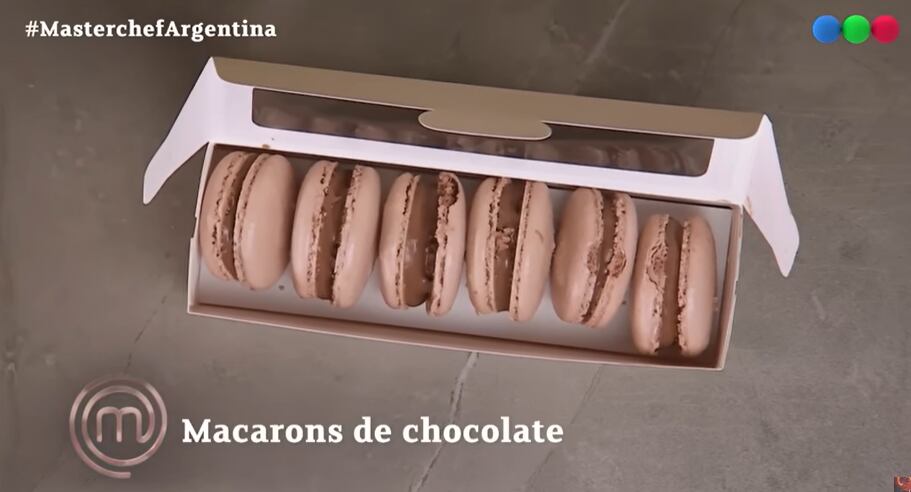 Antonio superó un reto complicado: preparar macarons.