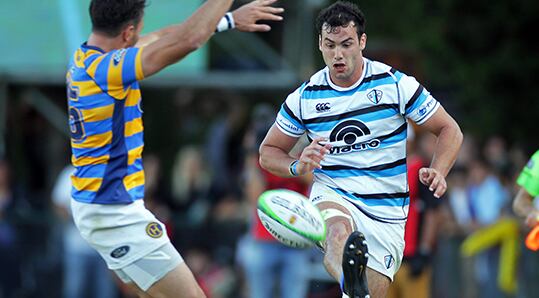 Tomas Meyrelles: "Siempre en la cabeza tener que ir preparado, más sobre todo una final, para ir una alargue o que se defina por un drop en el último minuto" (Foto: A Pleno Rugby)