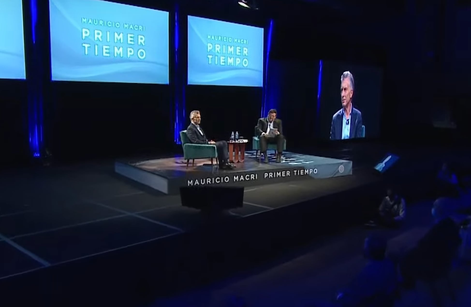 Presentación del libro  "Primer Tiempo", de Mauricio Macri.