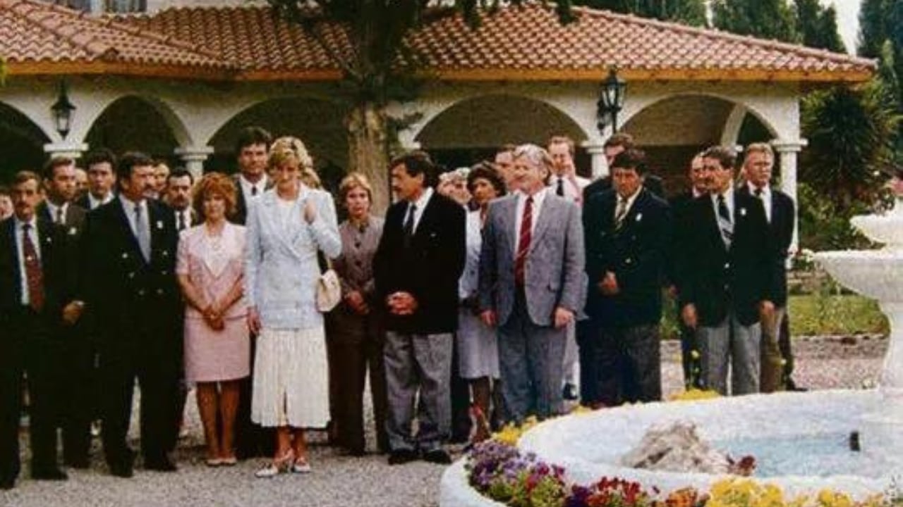 Lady Di en la Casa de té chubutense