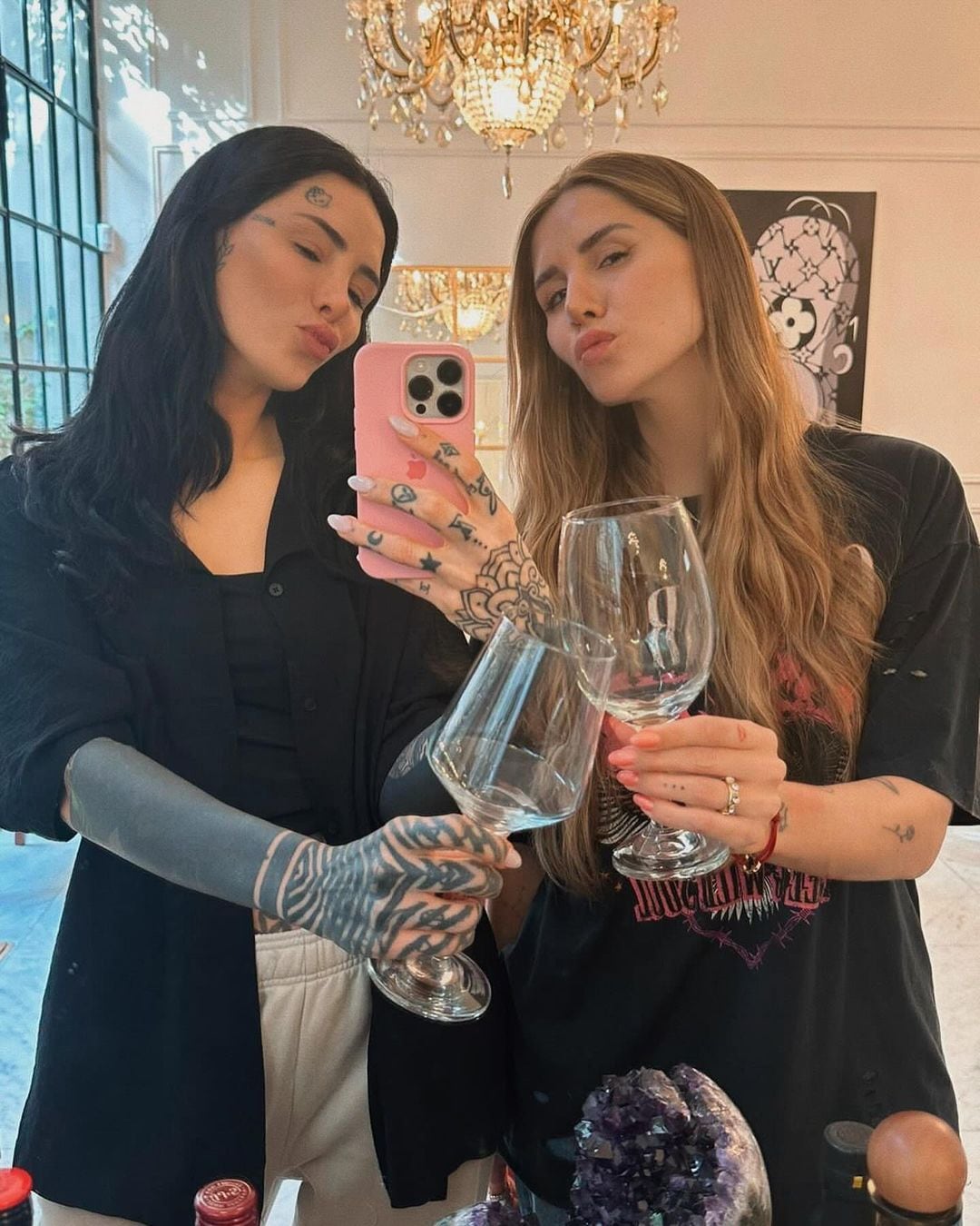 Cande Tinelli apareció sin tatuajes y sorprendió en Instagram