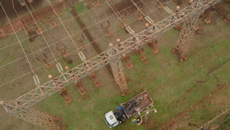 Energía de Misiones realizó trabajos de mejoramiento de tendido eléctrico.