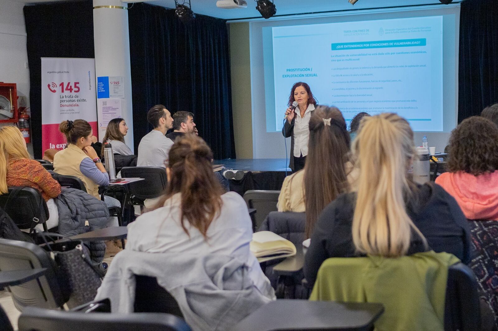 Finalizaron las jornadas de sensibilización sobre trata de personas en Tierra del Fuego