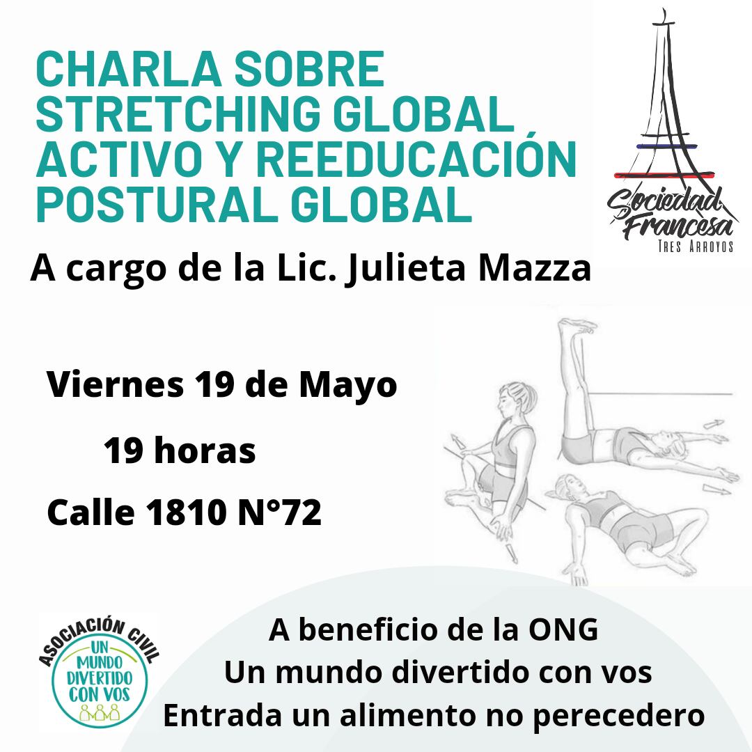 Ciclo de Conferencias en la Sociedad Francesa de Tres Arroyos: Stretching global activo y reeducación postural