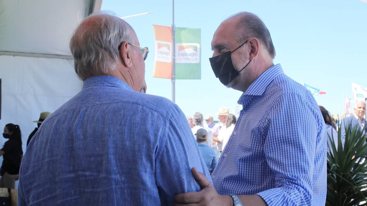 Omar Perotti participó de la inauguración de Expoagro