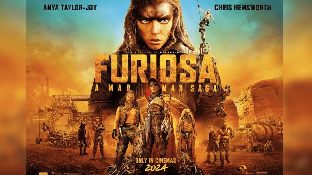 Póster de la última película de Mad Max "Furiosa".