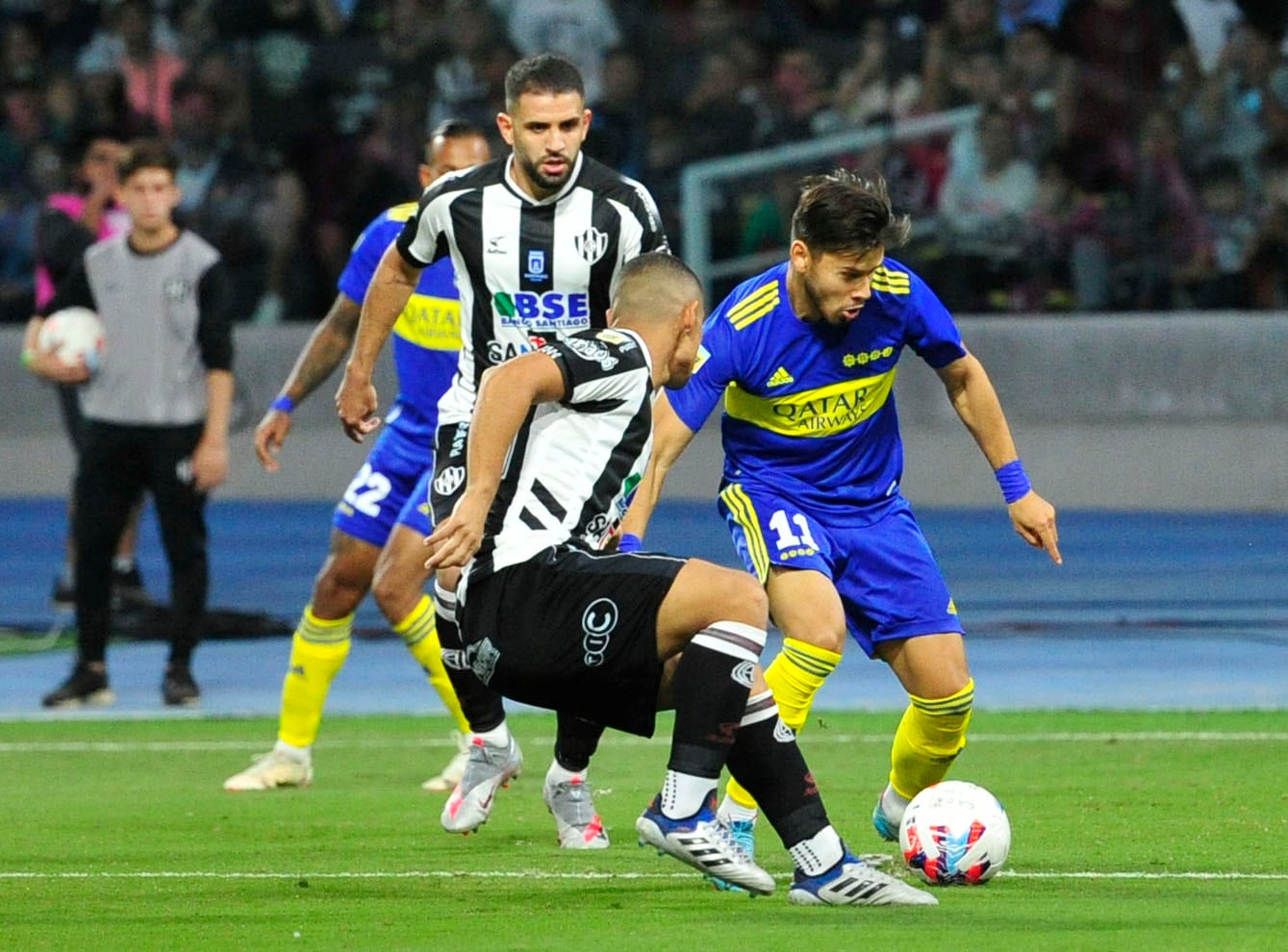 Boca venció a Central Córdoba de Santiago del Estero. 