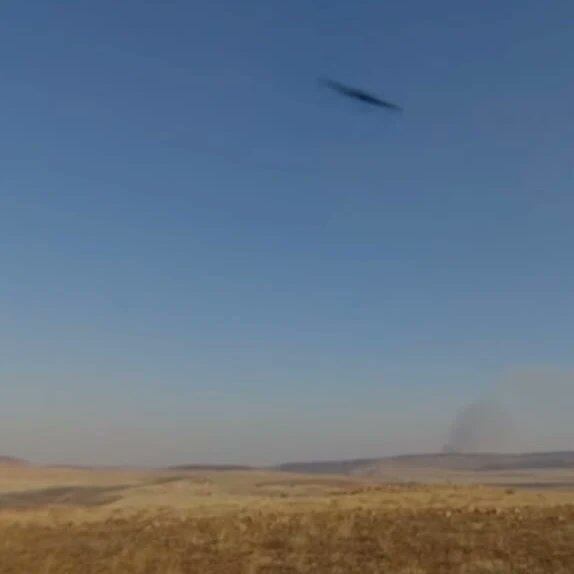 Apareció una extraña figura en el cielo de Chubut.