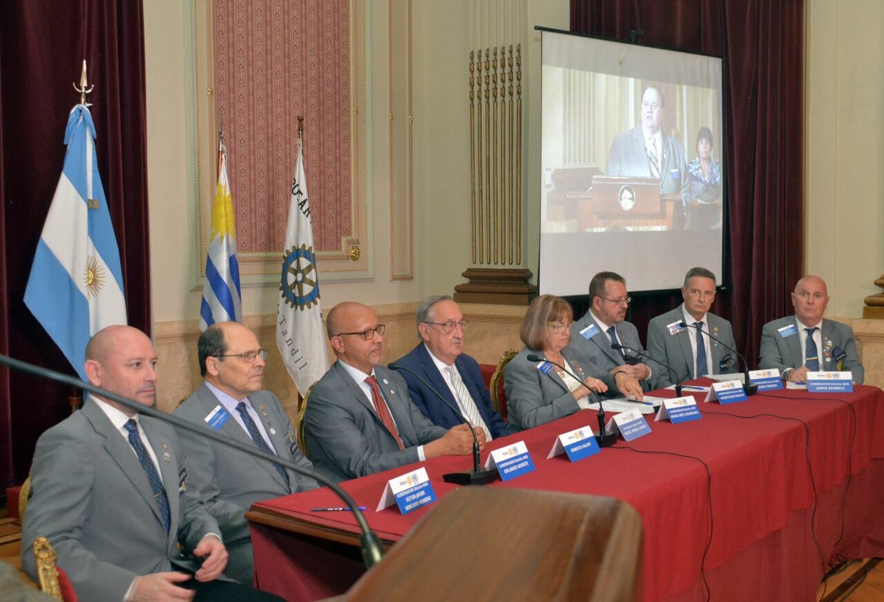 Así fue el encuentro entre Rotary y ONU en Tandil