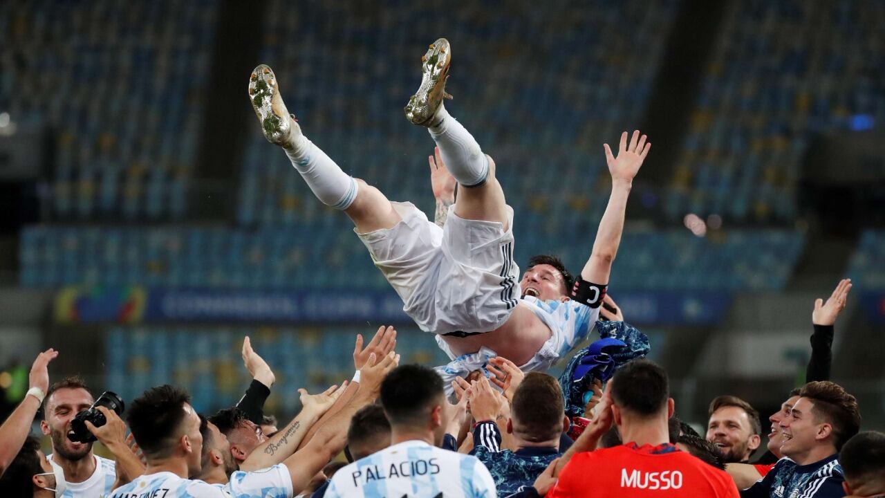 Argentina campeón, Messi campeón (AP)