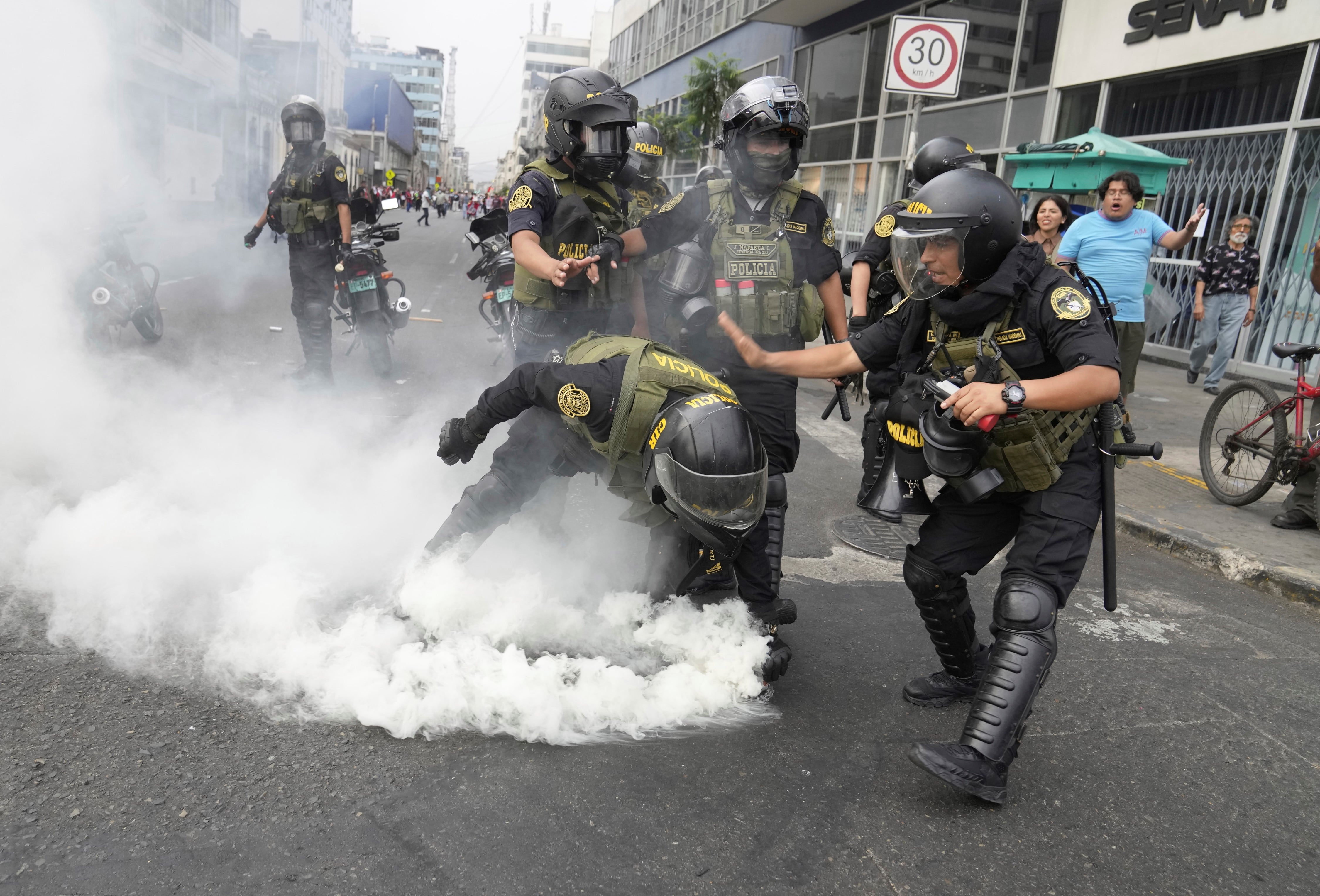 Protestas en Perú dejan decenas de muertos. (DPA)